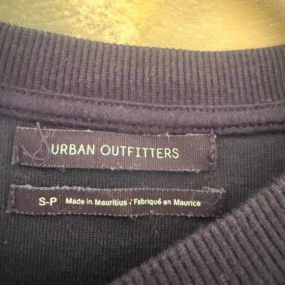 Urban Outfitters Black Tee with Floral Embroidery - Picture 6 of 9